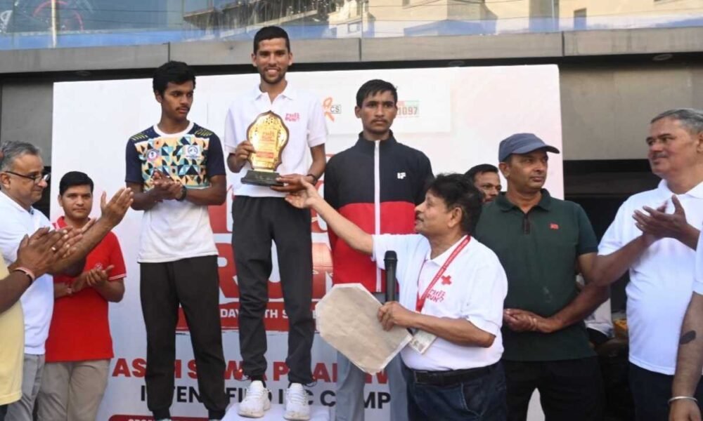 राज्य स्तरीय ‘‘रेड रन’’ मैराथन में युवाओं ने दौड़ लगाई, एचआईवी/एड्स जागरूकता का संदेश दिया