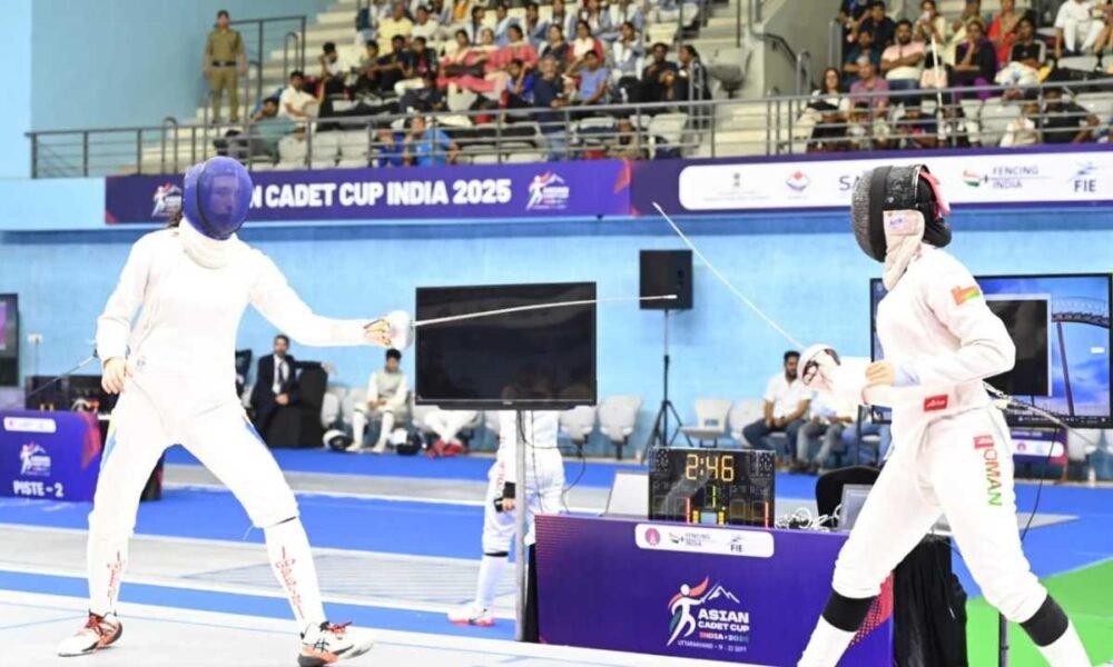 उत्तराखंड में पहली बार एशियन कैडेट फेंसिंग कप का हुआ भव्य शुभारंभ