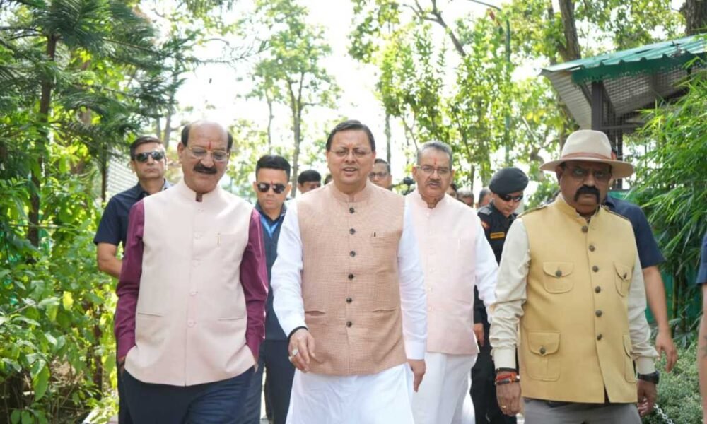 मुख्यमंत्री पुष्कर सिंह धामी ने किया वन्य जीव प्राणी सप्ताह का शुभारंभ