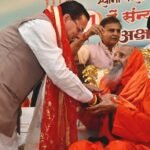 मुख्यमंत्री धामी ने अखंड परमधाम गंगा घाट का किया लोकार्पण…